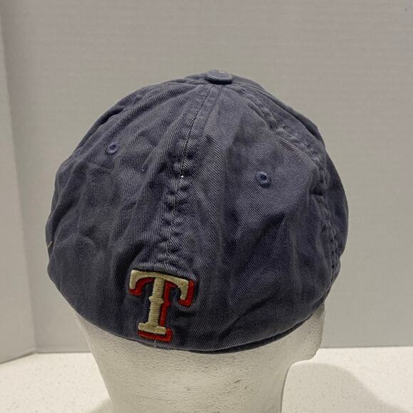 NIKE Vintage Rangers Texas Baseball Blue Hat Cap One Size - Picture 4 of 7
